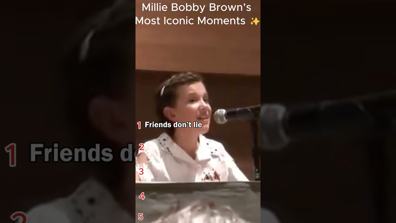 Iconic Millie Bobby Brown Moments 😂