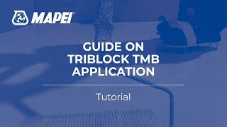 Triblock TMB, moisture barrier for floor coating application - MAPEI