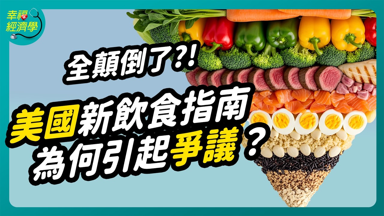 美國飲食政策大轉彎 你「吃」對了嗎?|#幸福經濟學 縮圖