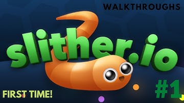 Playing Slither.io For The First Time! (I