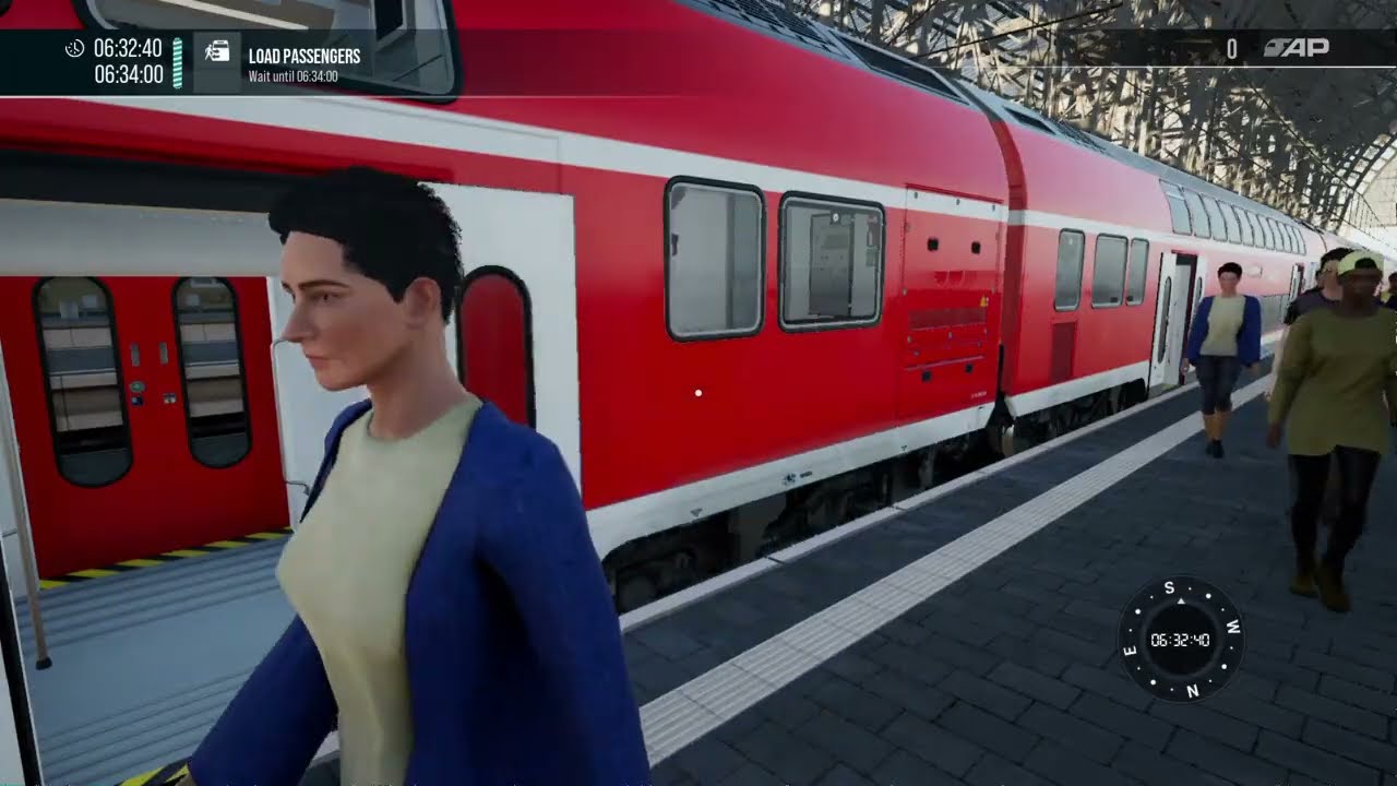 Train Simulator 5 – DBpbzfa 766 🚆 Conductor Ride Frankfurt Main to Würzburg HBF | GamingRNL