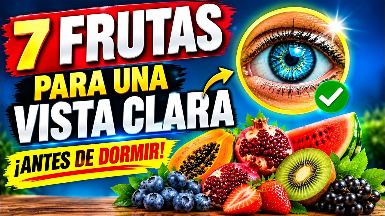 La Fruta Más Poderosa Para Los Ojos | 7 Frutas Que Ayudan a Proteger Tu Visión Después de los 60