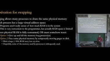 EECS-343 Lecture 08: Swapping