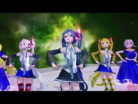 REM式ミク10th、弱音ハクで『Satisfaction』("мир”＆”мир” & ”Peace” ver.)take.2【カメラモーション配布】