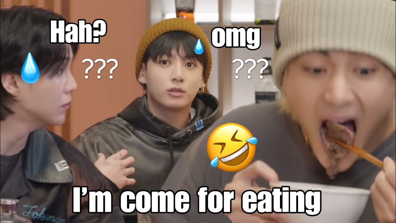 taehyung come without invite, just come to eat … SUGA with JUNGKOOK TAEHYUNG | Ep 21