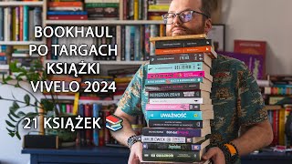 Bookhaul po targach Vivelo w Warszawie. 21 📚 książek