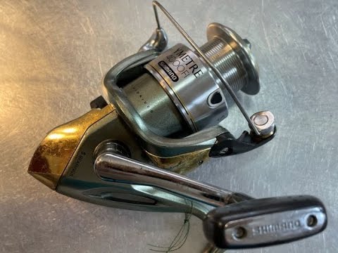 Shimano Aero 4000 Symetre spin fishing reel how to take apart and service 