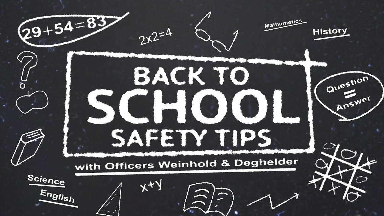 Back to School Safety Tips - YouTube