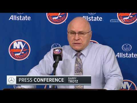 Barry Trotz on the Islanders Having a 'Fix-It Felix' Line