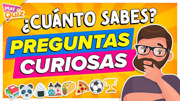 ¿CUÁNTO SABES? 📚🧠🤓| Test Cultura General y Curiosidades | PlayQuiz Trivia | Preguntas y Respuestas