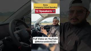 Amazing 12 Speakers Sony Music System In Xuv700 Top Model