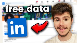 How I Get FREE Data From Linkedin In SECONDS