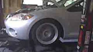 4G Mitsubishi Eclipse GT Dyno Run