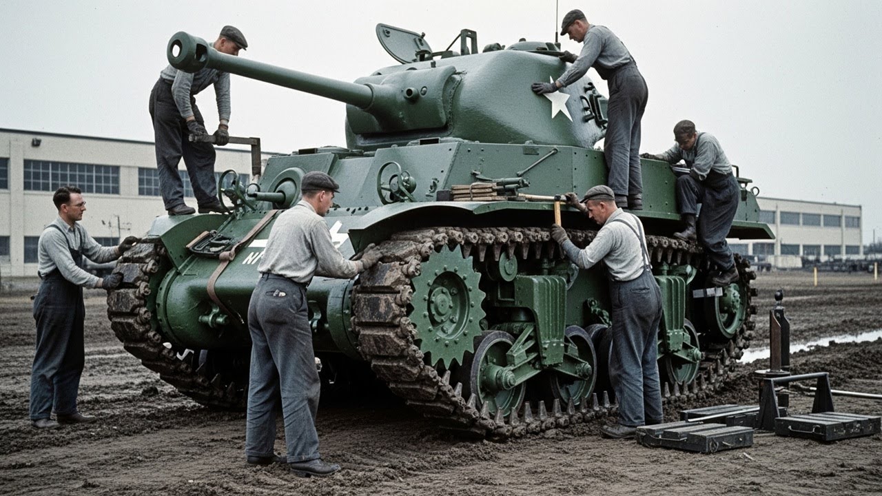 Unstoppable Wave: How Detroit's Tank Factory Buried Germany – The Real M4 Sherman Production Story