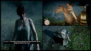 SEXY WOMAN WHO ALMOST GOT RAPED IS SAVED BY ARTHUR (RARE EVENT) Red Dead Redemption 2