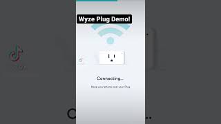 Wyze Plug Demo! #tech #smarthome #wyze