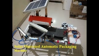 Solar Operated Automatic Packagingsealing Machine
