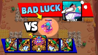 BAD Fails, Glitches ep, luck vs op otis team 100 broken game brawl stars funny moments  wins. 846, .