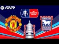 FC 24 | Manchester United vs Ipswich Town - The Emirates FA Cup Final - PS5™ Full Gameplay