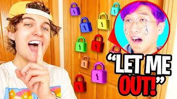 Can We Escape 12 LOCKS *IN REAL LIFE*!? (Let