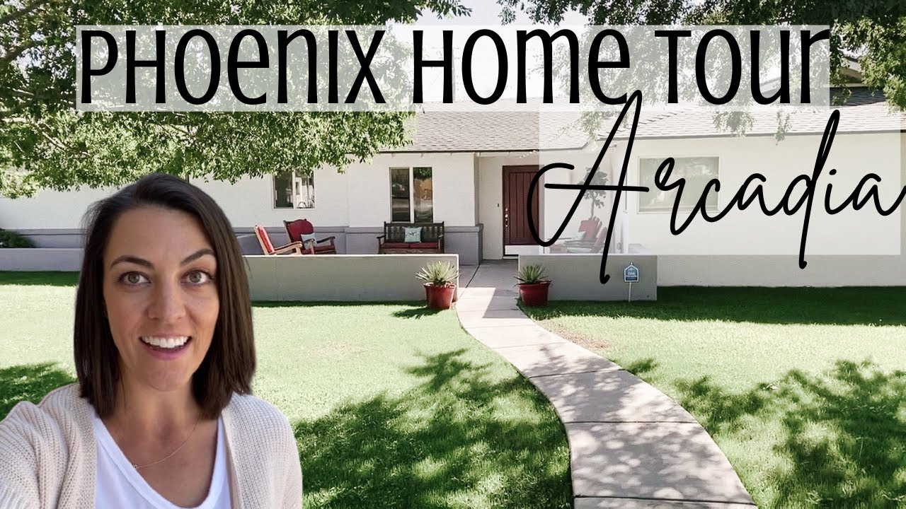 Phoenix Arizona Homes For Sale Arcadia Home Tour YouTube