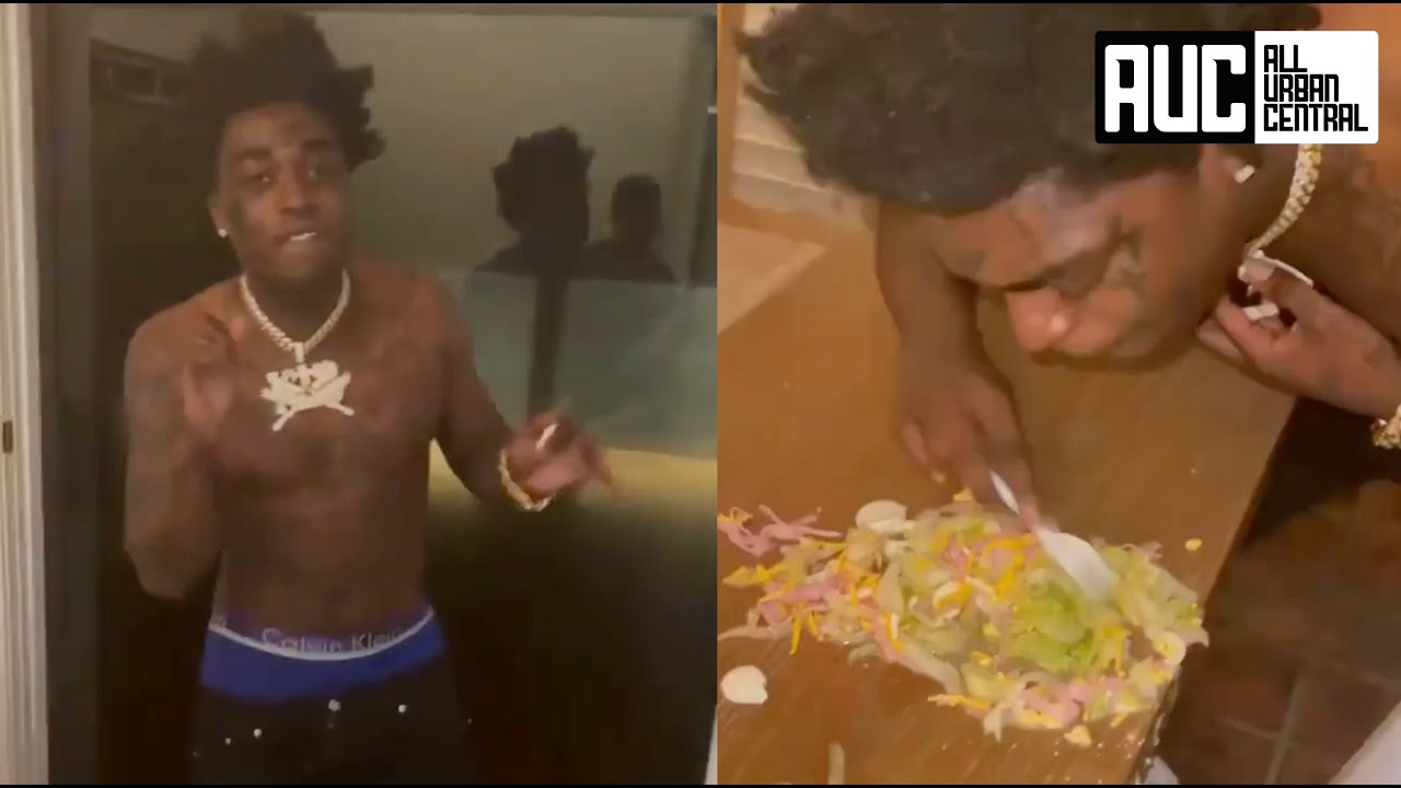 Kodak black wears his food 