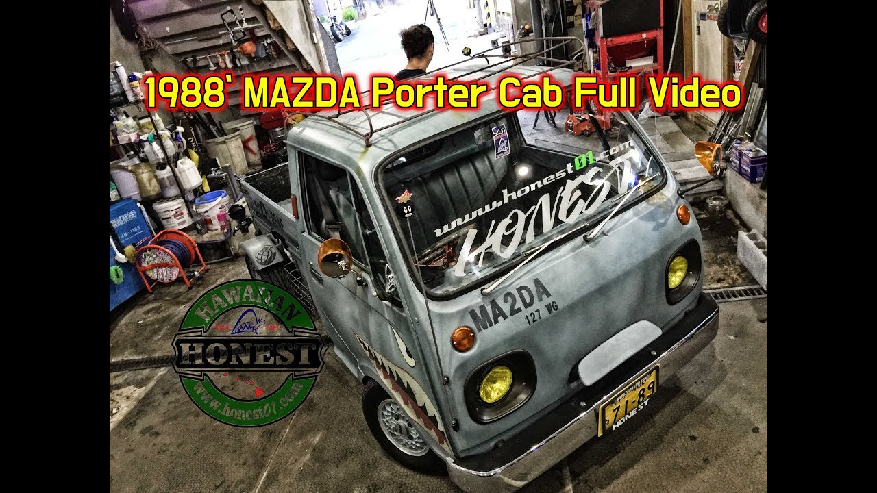 1988 MAZDA Porter Cab Full Video_HONEST Japan Car Tuning
