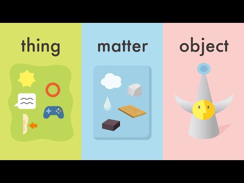 thingとmatterとobjectの違い／matterとsubstanceの違い／materialとstuffの違い　物にまつわる英語の類義語をイラストで説明 (vol.120)