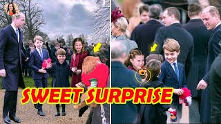 Prince Louis MELTS HEARTS With Adorable Gesture For George & Charlotte At Family Christmas Outing