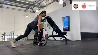 DB SELF SUPPORTED REVERSE LUNGE (IPSILATERAL)
