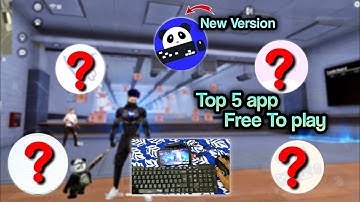 Top 5 app Without activations play free fire keyboard mouse / keyboard mouse in mobile free fire