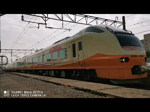 特急いなほが東北本線で快走！東北本線 臨時快速仙台行 E653系U101編成 南仙台駅通過