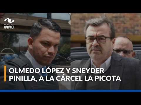 Ordenan traslado de Olmedo López y Sneyder Pinilla, vinculados a escándalo de Ungrd: esto se sabe
