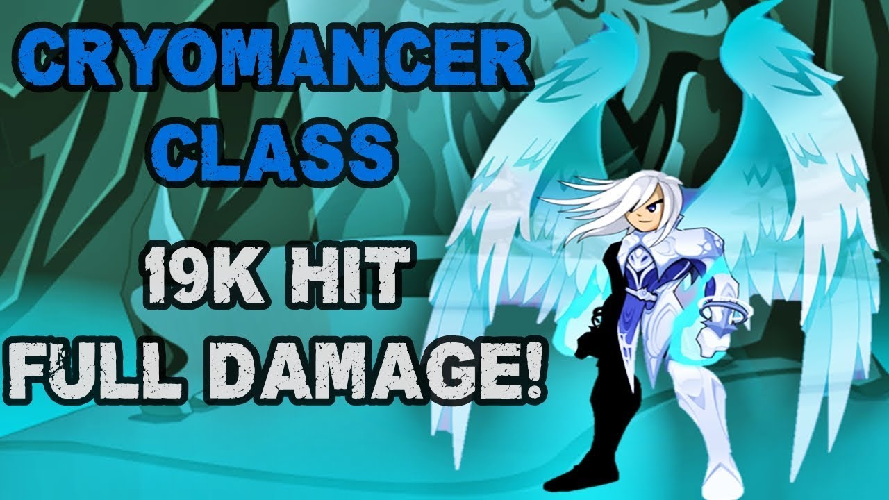 [AQW] CRYOMANCER CLASS GUIDE (HOW TO GET FREE, SOLOING, ENHANCEMENTS AND PVP X1 19K HIT FULL DAMAGE!