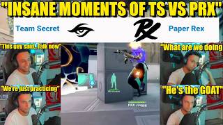 FNS and Sliggy react to INSANE MOMENTS OF TS VS PRX | VCT 2026: Pacific Stage 2 |