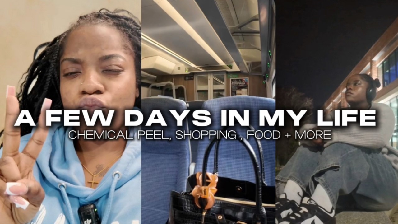 A Few Days in My Life | Chemical Peel, Train to Manchester, Modest Wardrobe Reset 🤍