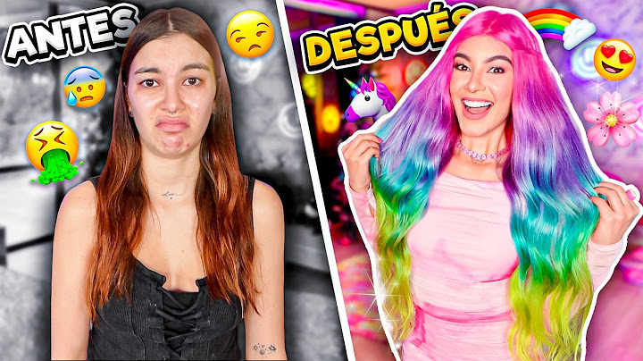 ¡VOLVÍ AL CABELLO DE COLORES! 🦄 CAMBIO DE LOOK UNICORNIO *no lo vas a creer* - Lulu99