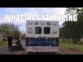 Stolen Ambulance Chase Ends in Crash | Police Dashcam Footage