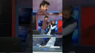 Sher Afzal Marwat and Afnan Ullah fight in live show. Afnan Ullah abused Imran Khan.