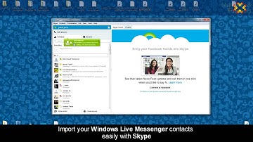 How to import Windows Live Messenger contacts to Skype   EAZEL