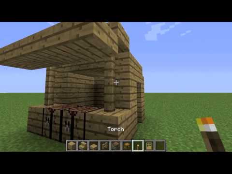 Minecraft Food Stand/Store Tutorial - YouTube.