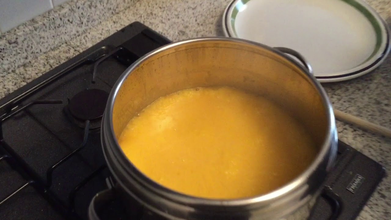 Come fare POLENTA in pentola a pressione
