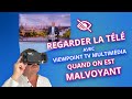 Regarder la tlvision avec le casque viewpoint tv multimdia quand on est malvoyant 