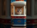 USA Cat Cloisonné Box – A Magical Cat-Filled Americana Miniature ✨🐱🇺🇸 #shorts #cat #kitten #asmr