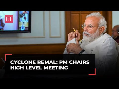 PM Modi chairs high level meeting to review preparedness on Cyclone ‘Remal’ Episode cover