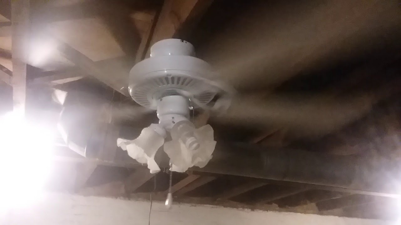 52 Kichler Sterling Manor Ceiling Fan Youtube