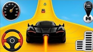 Mega Ramp Monster Car Racing 3D - Extreme Car Stunts - Android Gameplay screenshot 3