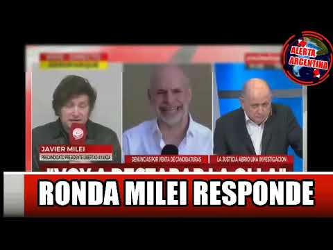 MILEI CON CHICHE : RESPONDE OPERACIONES - YouTube