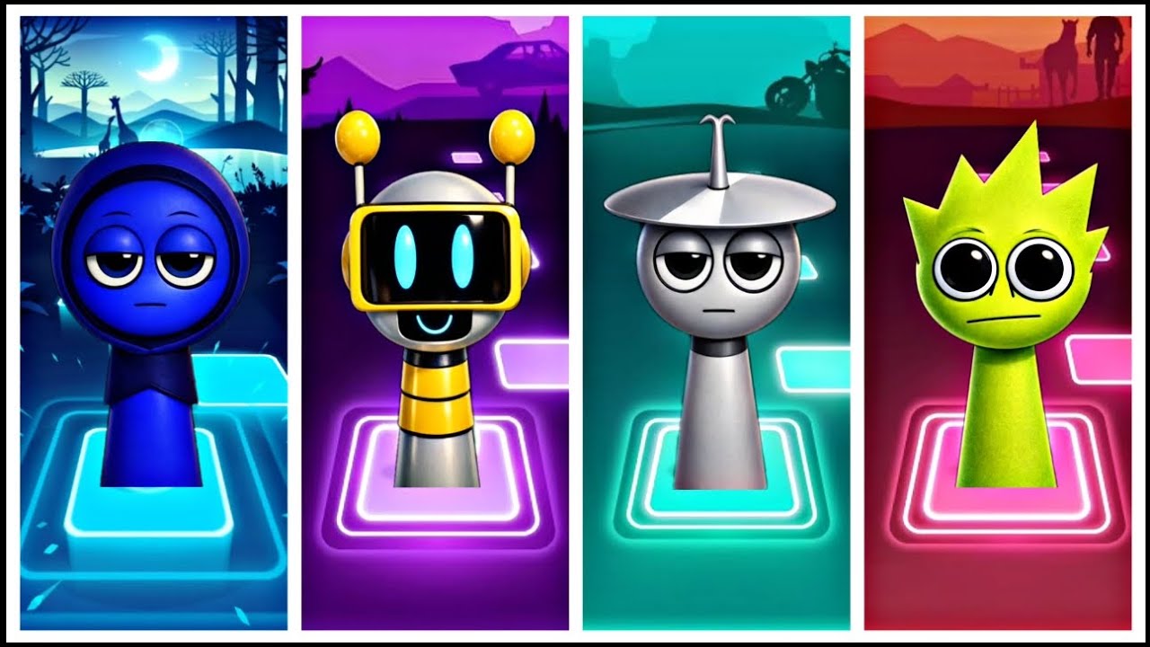 Incredibox Sprunki - 4 color - Coffin Dance Song (COVER) 