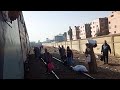 قطر الصعيد اثناء دخوله محطة مصر Luxor Train